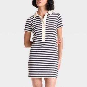 Universal Thread Striped Polo‎ Dress